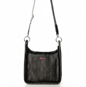 Ellen Degeneres Women’s Denim Love Crossbody Bag